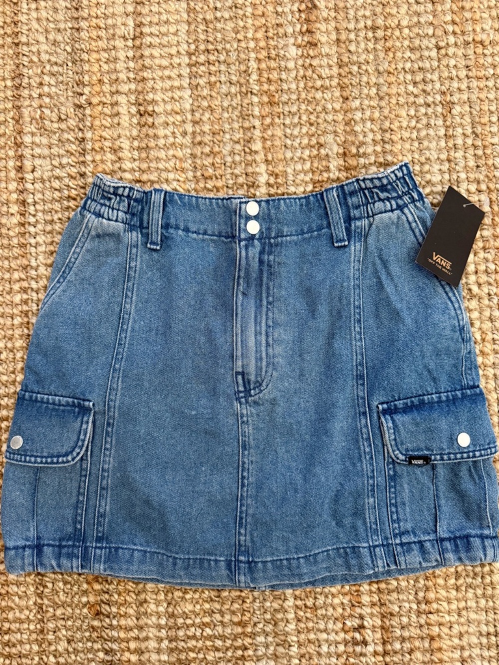 Vans Cargo Denim Skirt NWT